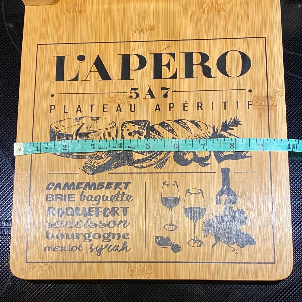 Bamboo L'APERO Kitchen Cutting Board - Picture 10 of 10